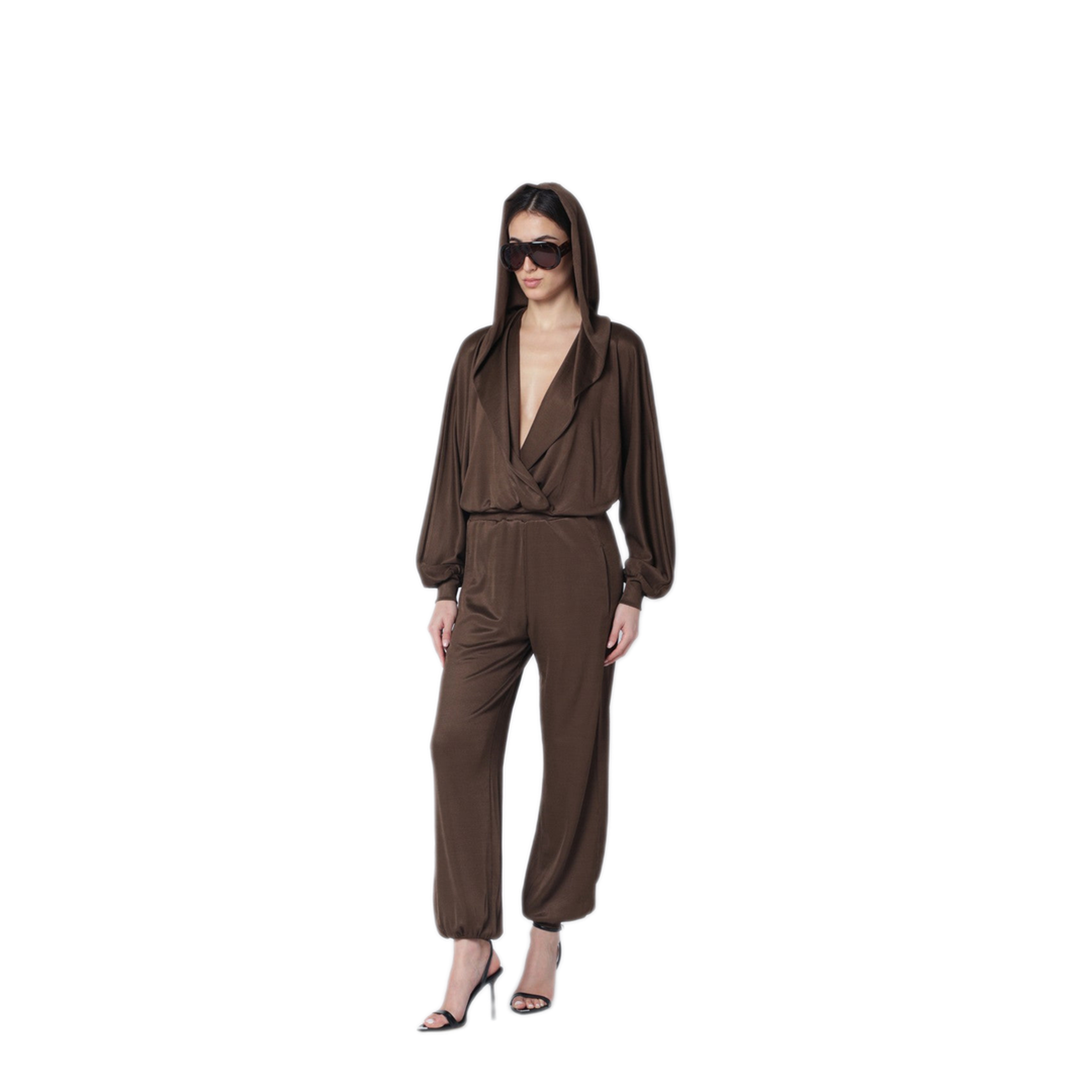 MAYFEYR - The Andamane - Grace Knit Set In Chocolate - T196490ATJV155CH