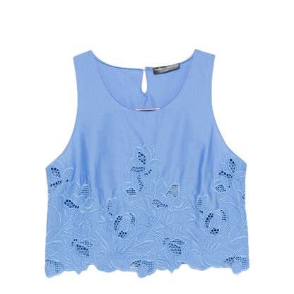 MAYFEYR - Ermanno Scervino - Top Light Blue - D484L304KDK74037