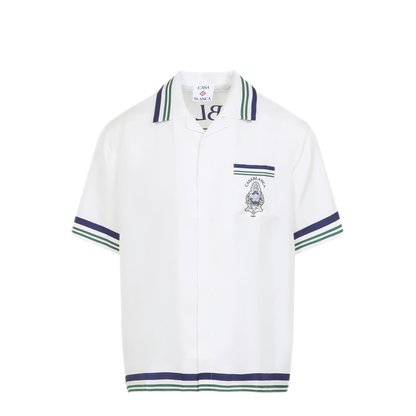 MAYFEYR - Casablanca - Hotel Emblem S/S Shirt - MPF26SH00301HOTEL