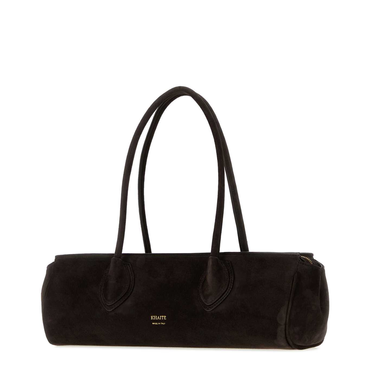 MAYFEYR - Khaite - Dark Brown Suede Handbag - H2057726L726893