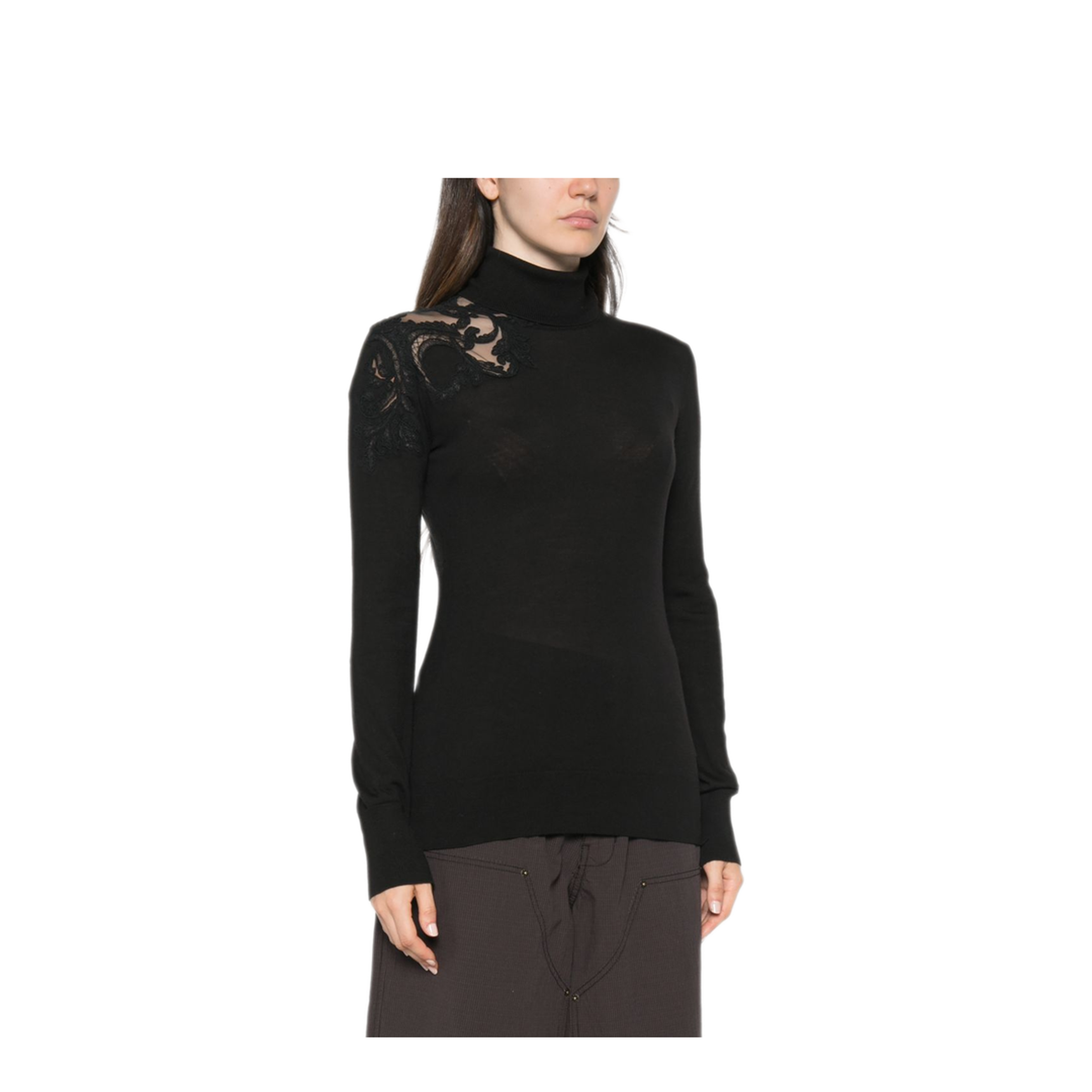 MAYFEYR - Ermanno Scervino - Sweaters Black - D495M310EAPATL95708