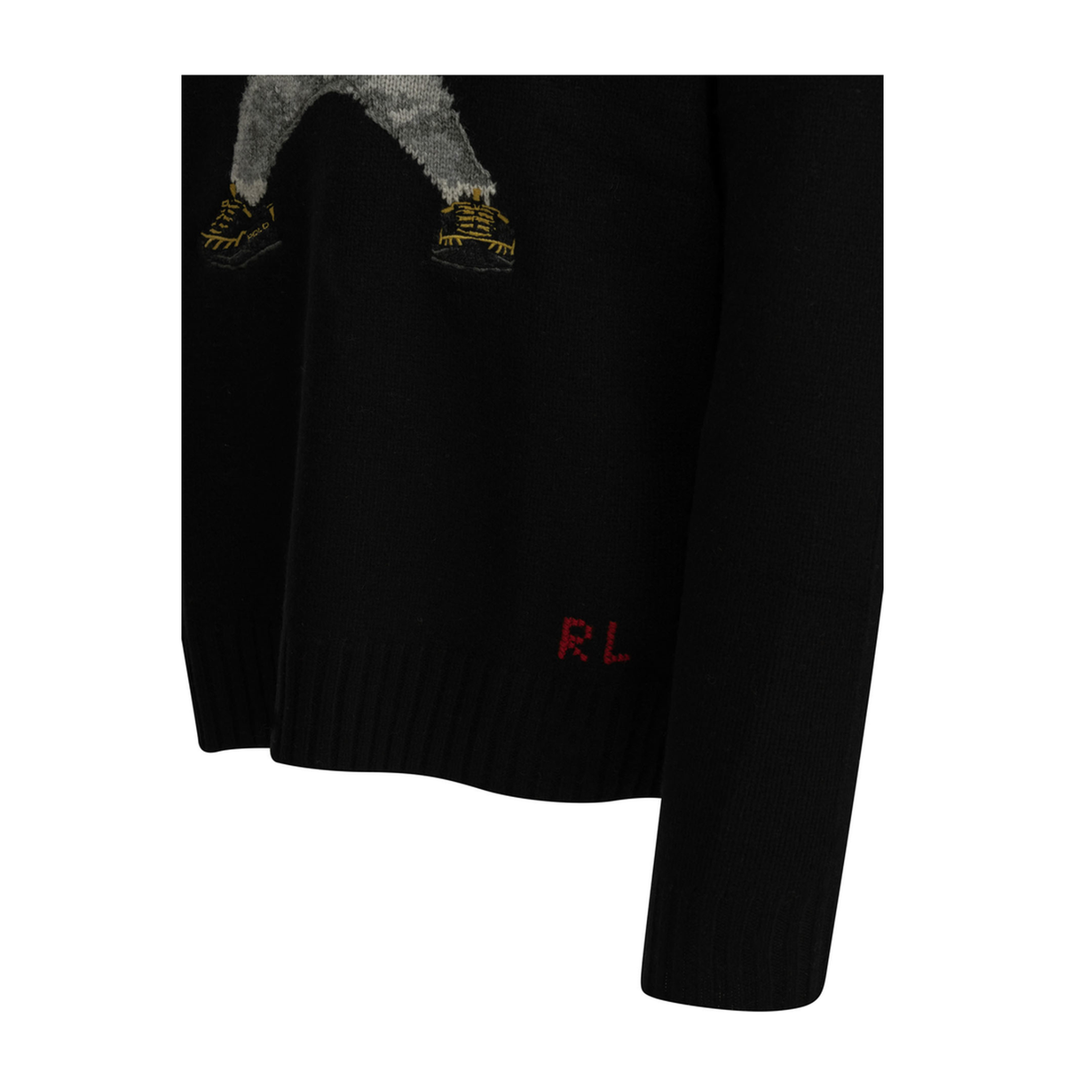 MAYFEYR - Polo Ralph Lauren - Polo Bear X Yankees Crew Neck Sweater - 710B27162001POLOBLACKMULTI