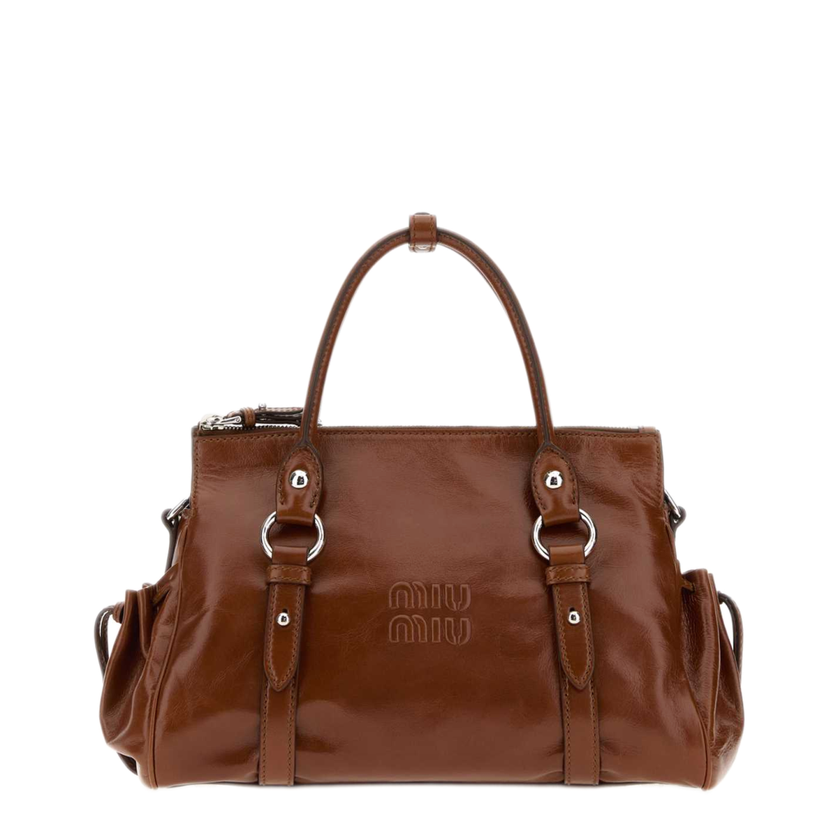 MAYFEYR - Miu Miu - Camel Leather Handbag - 5BA3332A44F0BW5