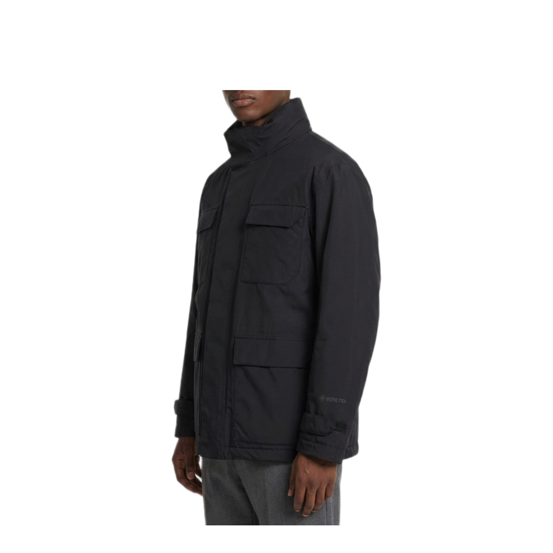 MAYFEYR - Herno - Black Technical Jacket - FI000160U128419300