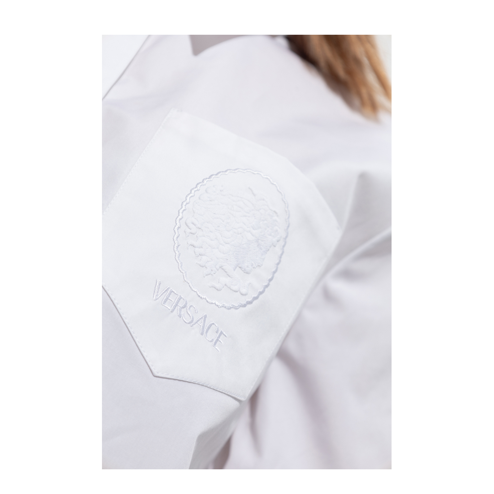 Short Sleeve Logo Embroidered Shirt