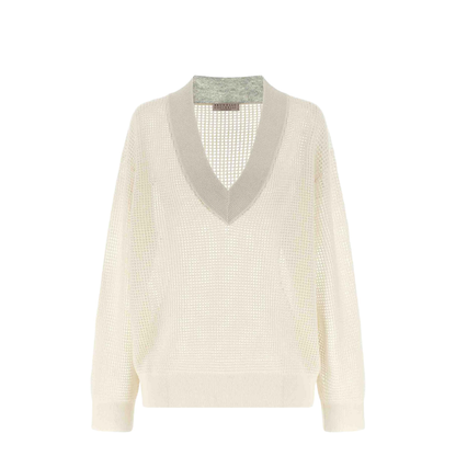 Women's Knitted Sweater White