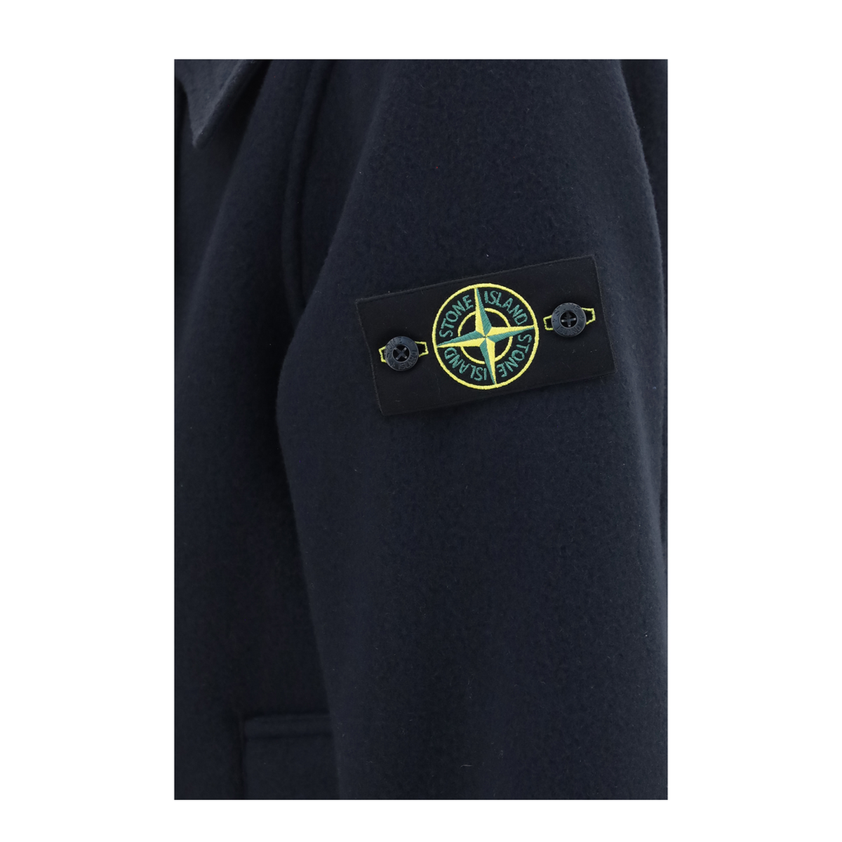 Short Heavy Melton Coat
