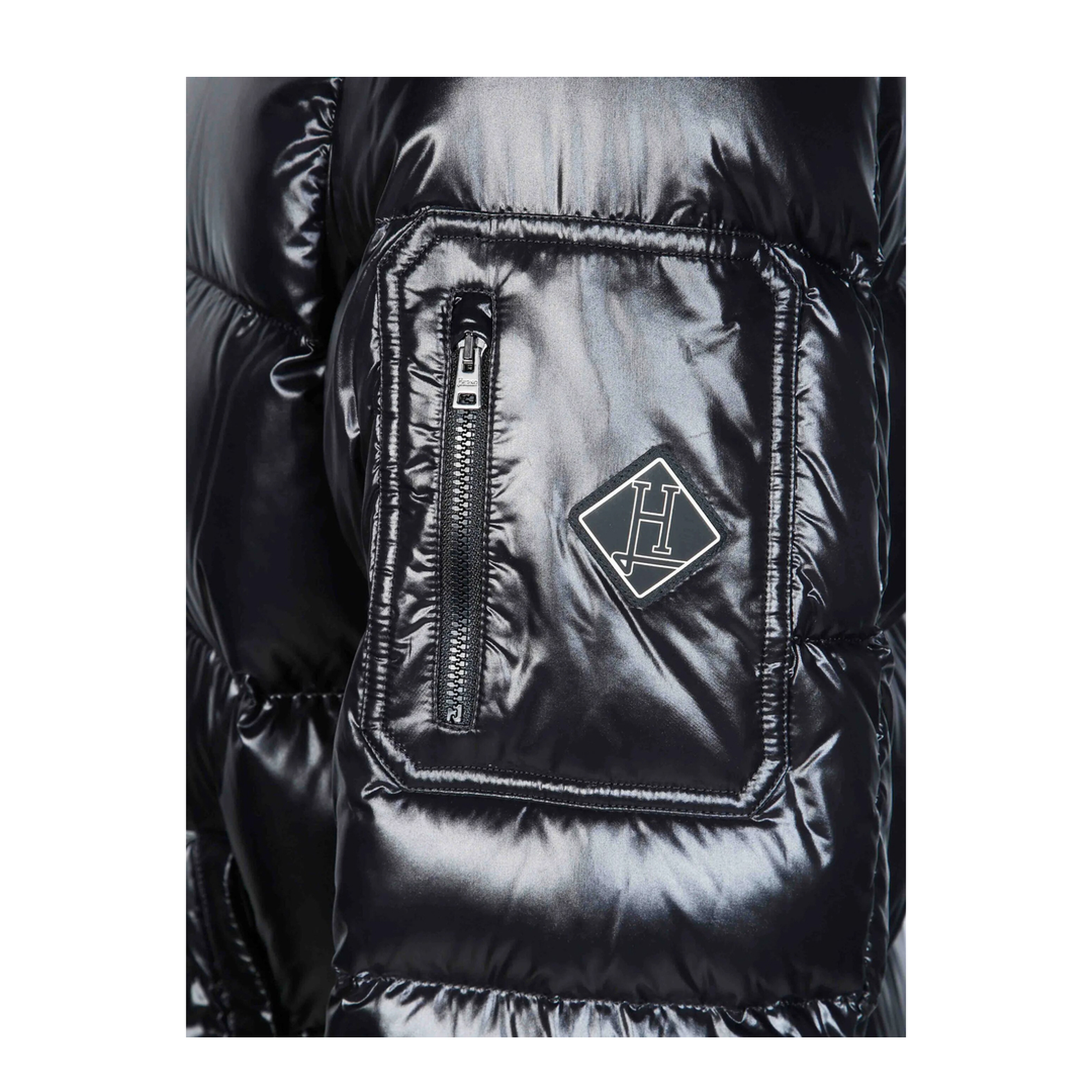 MAYFEYR - Herno - Shiny Down Jacket With Hood - PI001416U129739300