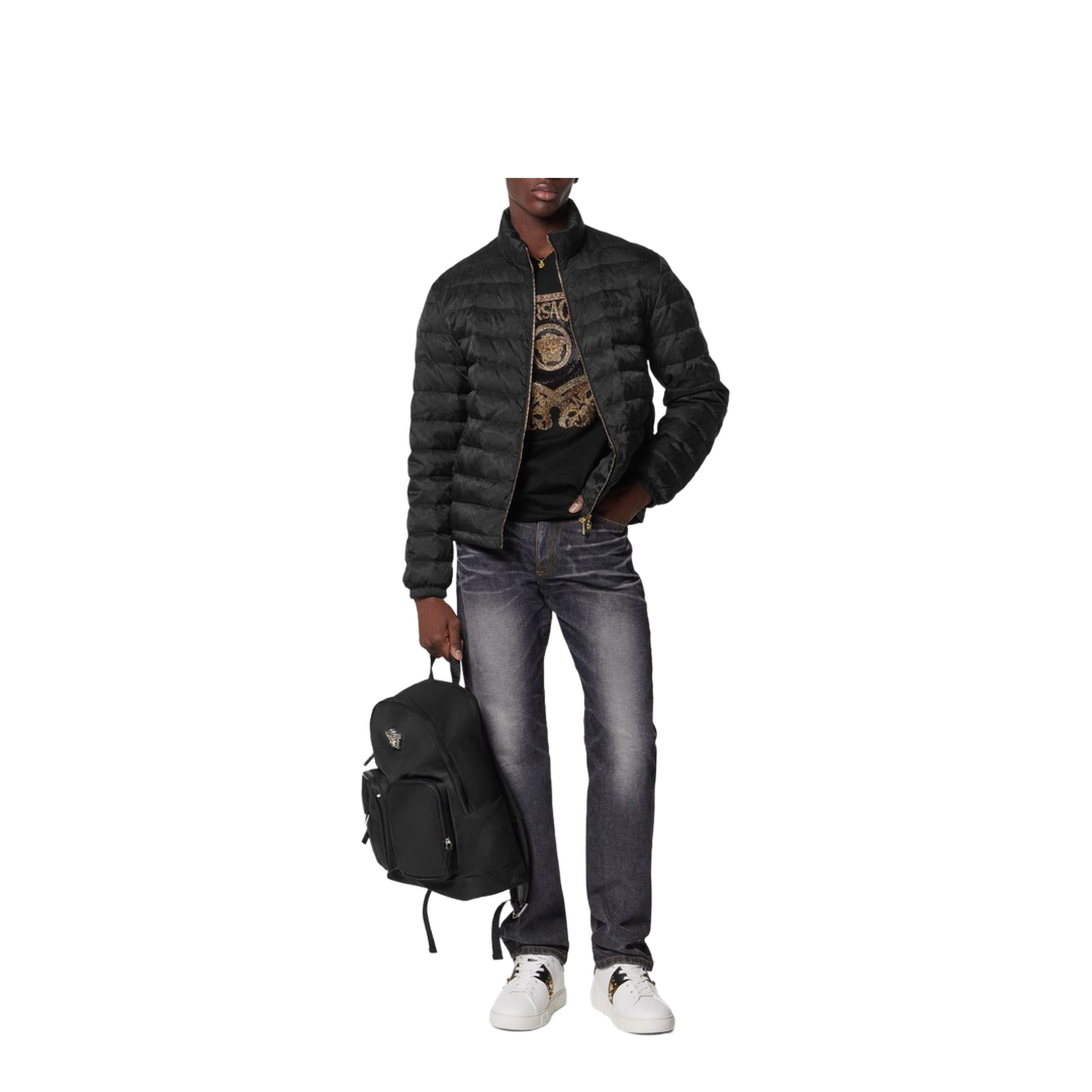 Medusa Biggie Jeans Black