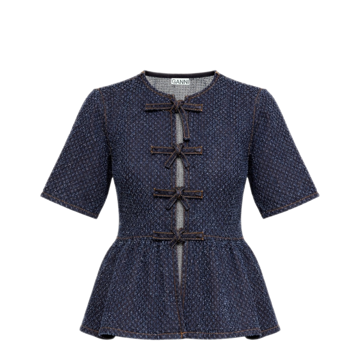 MAYFEYR - Ganni - Peplum Blouse - A1040088077