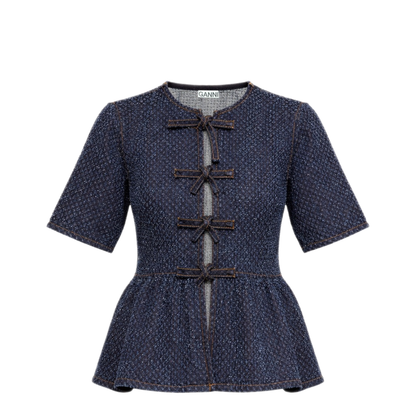 MAYFEYR - Ganni - Peplum Blouse - A1040088077