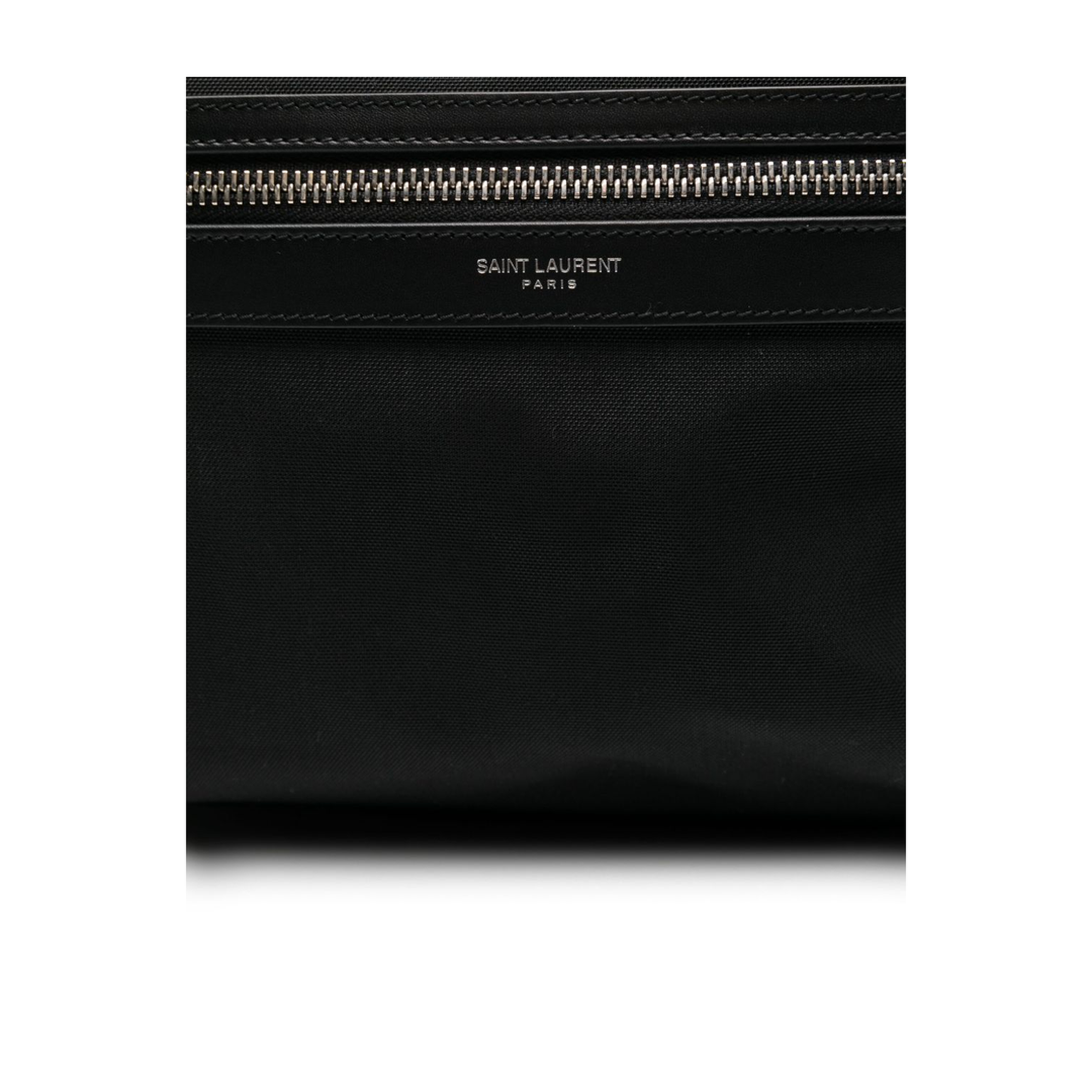 City Canvas, Nylon And Leather Backpack - Black