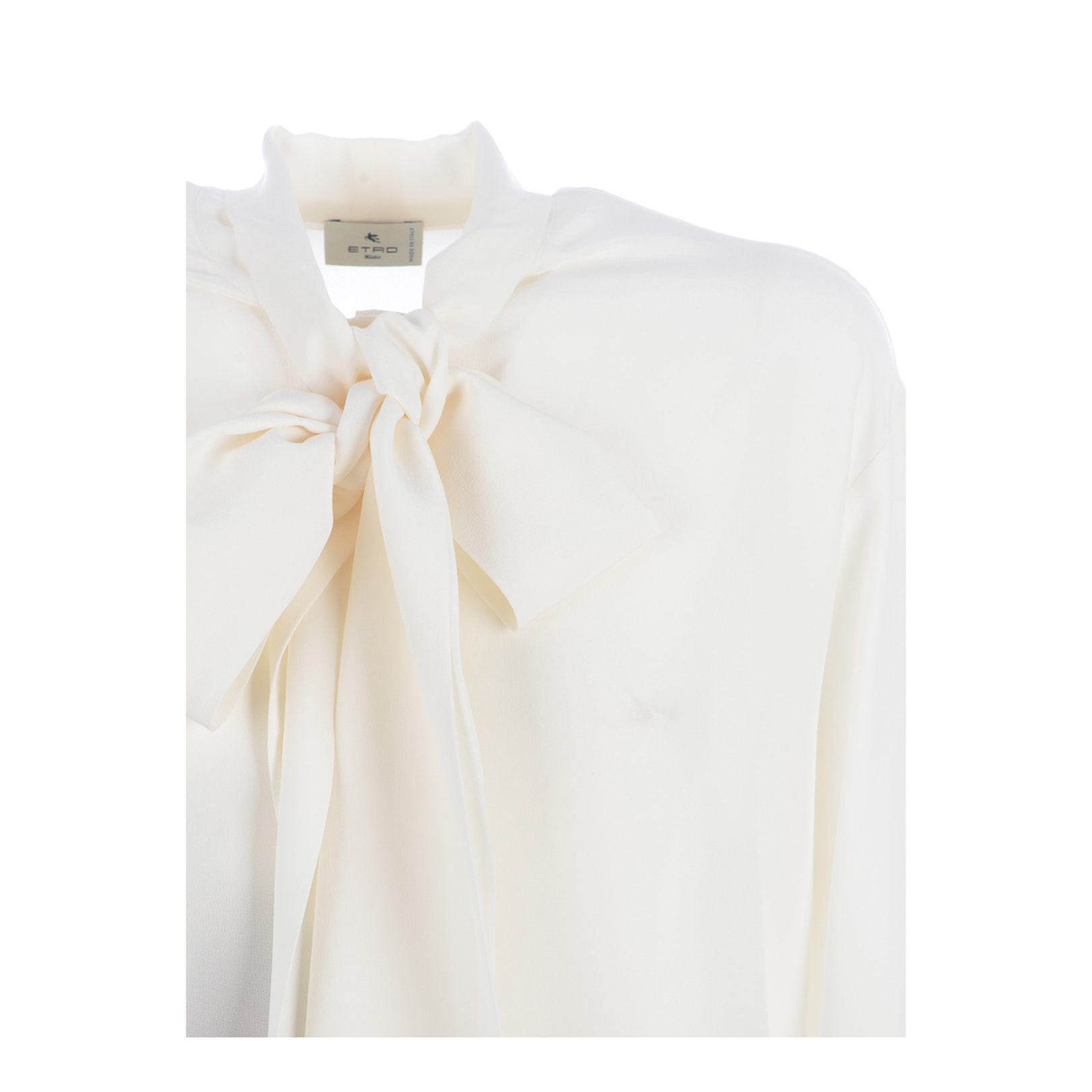Pussy Bow Silk Blouse