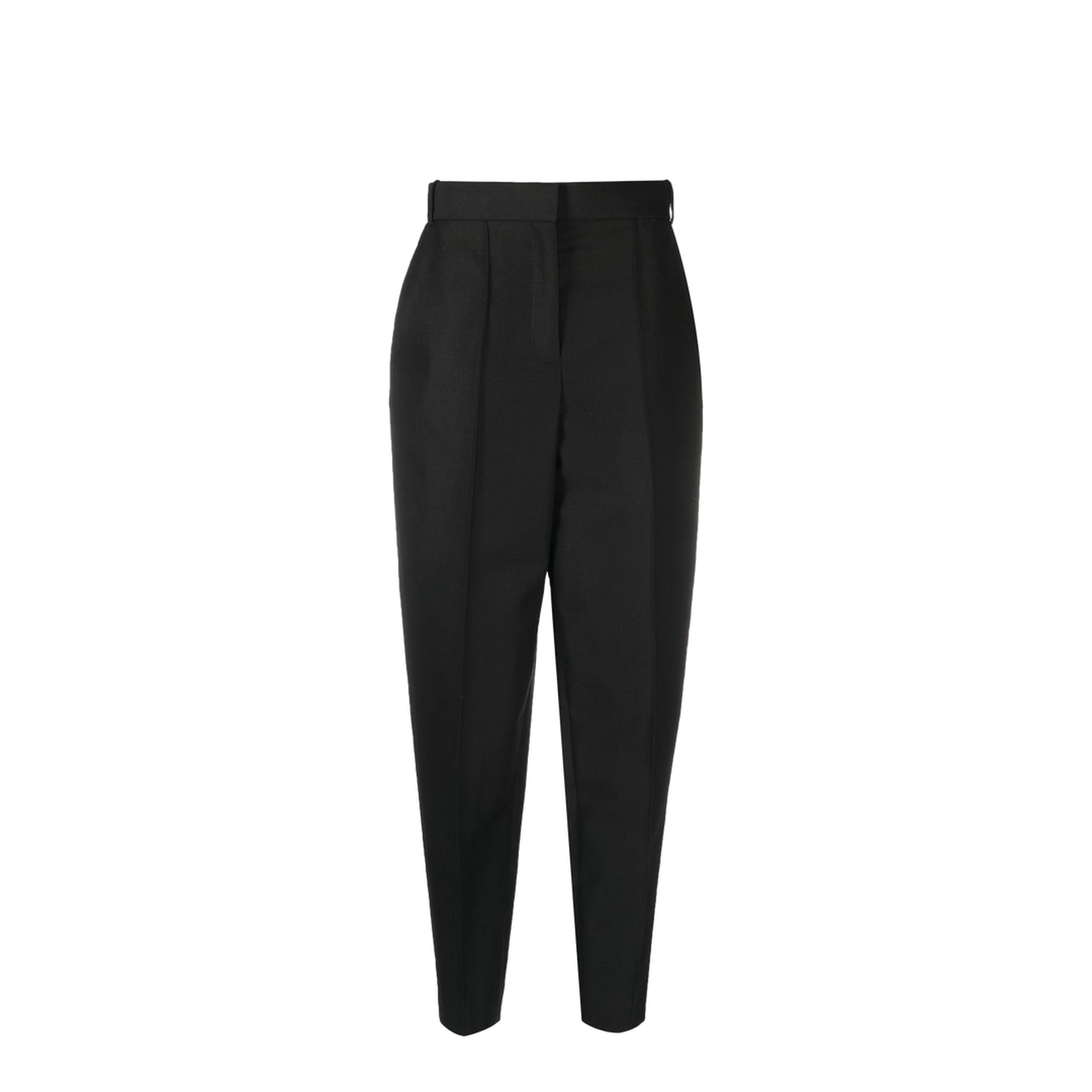 High-rise Trousers - Black