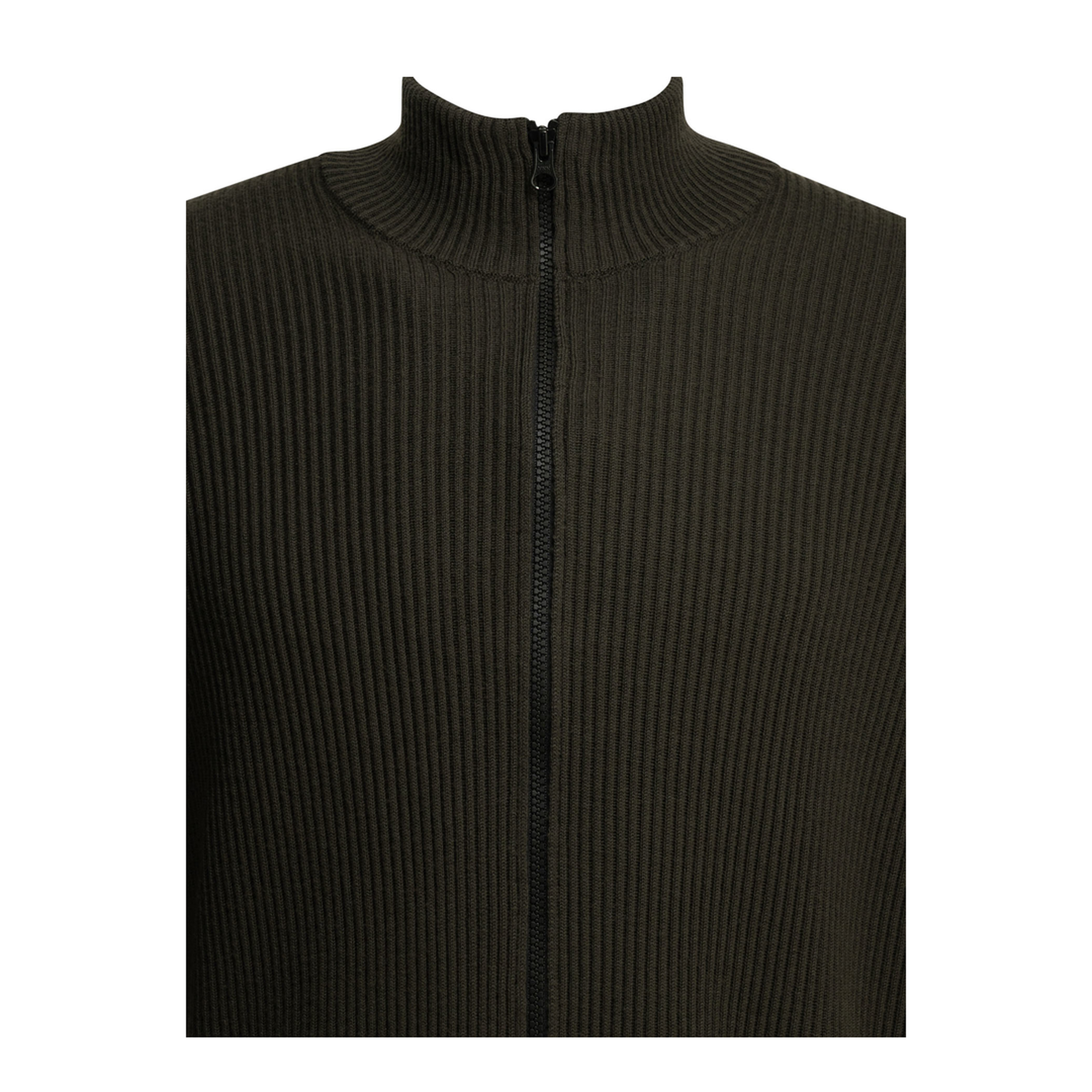 MAYFEYR - Stone Island - Full Rib Zip-Up Sweater - L2S155100017S00C2V0078