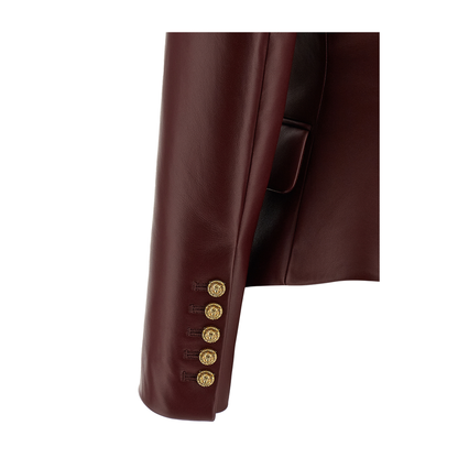 6-button lambskin jacket
