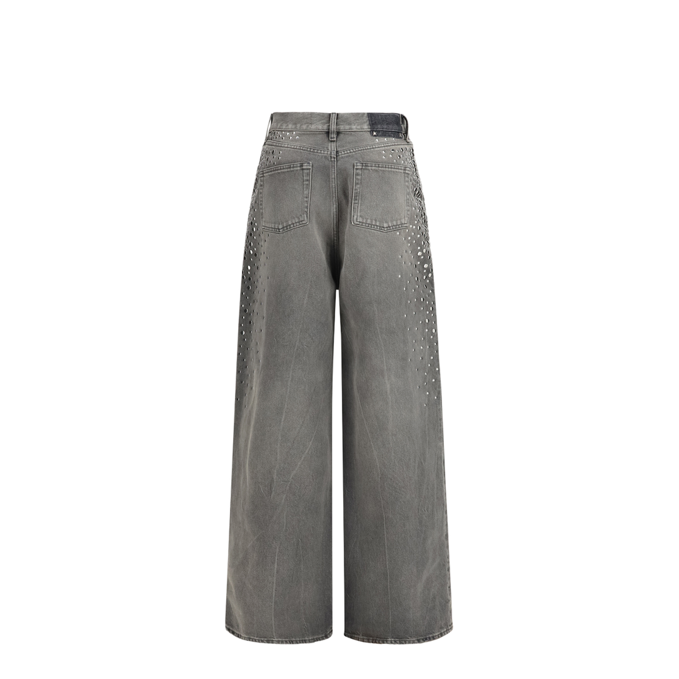 MAYFEYR - Golden Goose - Melody Stud Degraded Jeans - GWP02079P002348