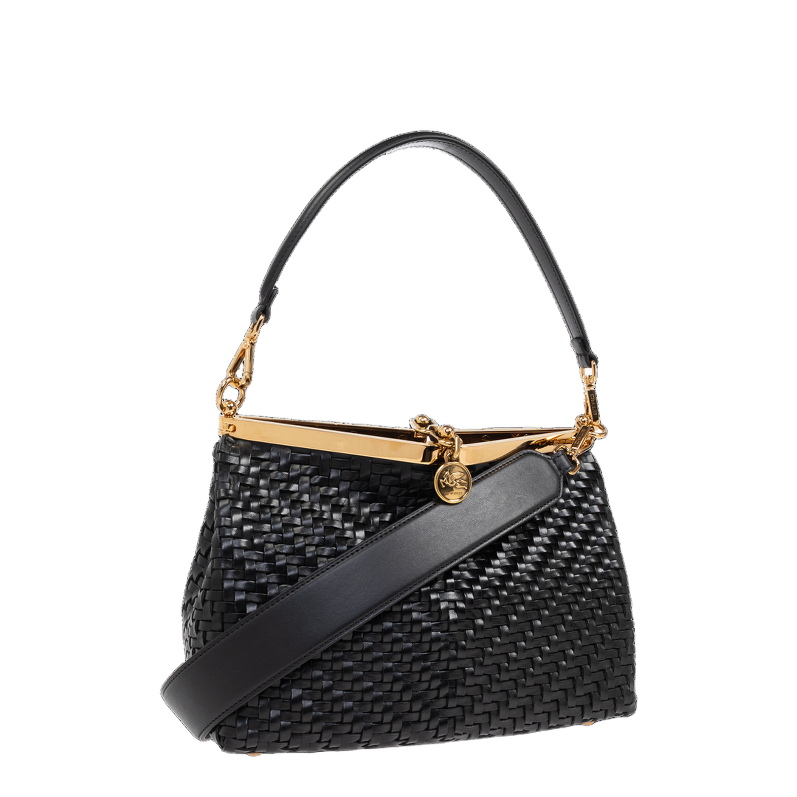 Medium Woven Vela Bag