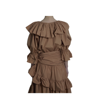 Maxi Skirt with Ruffles