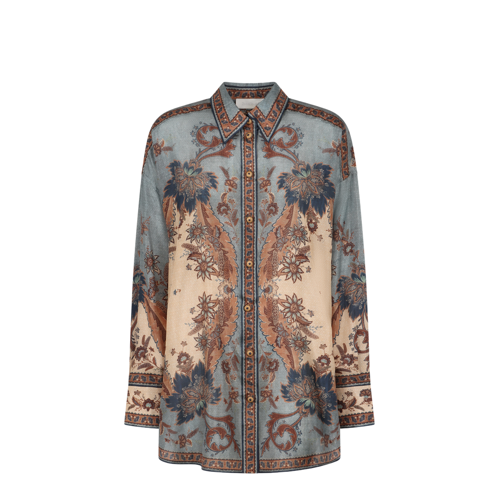 Ascension Printed Silk Shirt