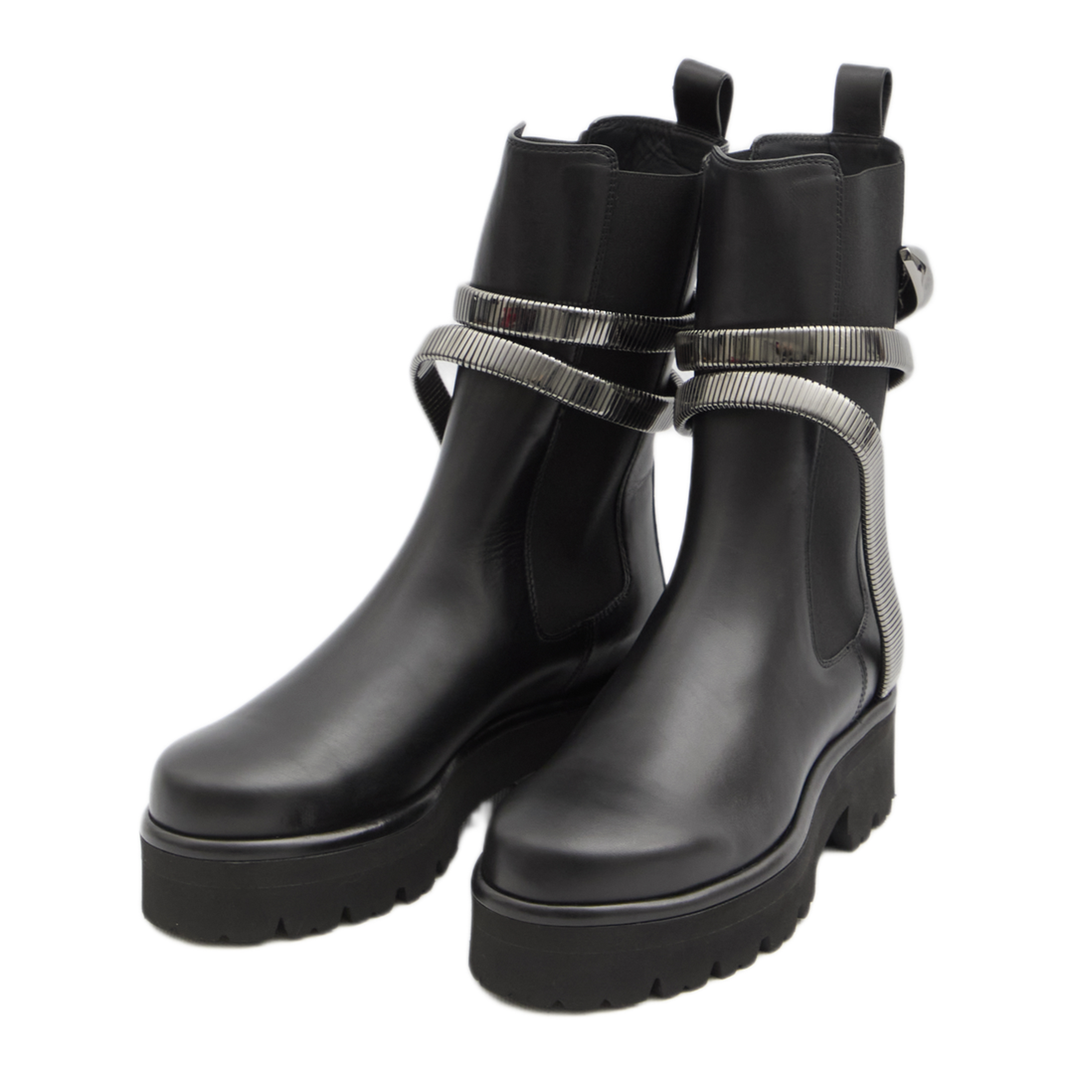 MAYFEYR - Rene Caovilla - Juniper 45 Biker Boots - C123190450001NE03
