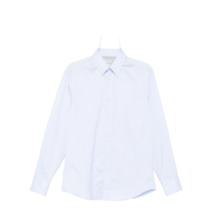Clear Blue Cotton Shirt