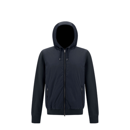 MAYFEYR - Herno - Piqué Knit And Nylon Jacket - MC000168U72056