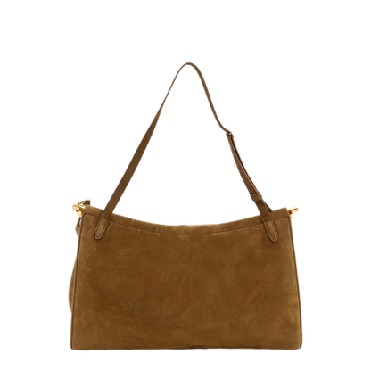 Le Click Pocket 35 Nubuck Calfskin Crossbody - Noir