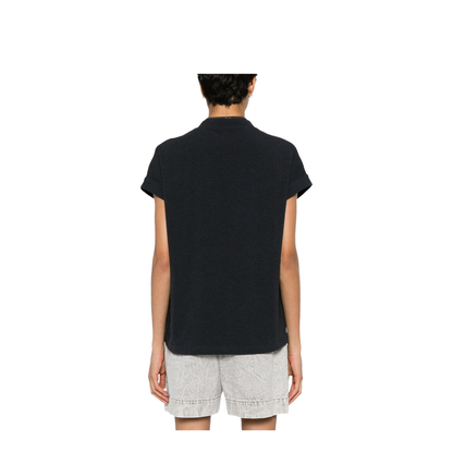 Cotton V-Necked T-Shirt