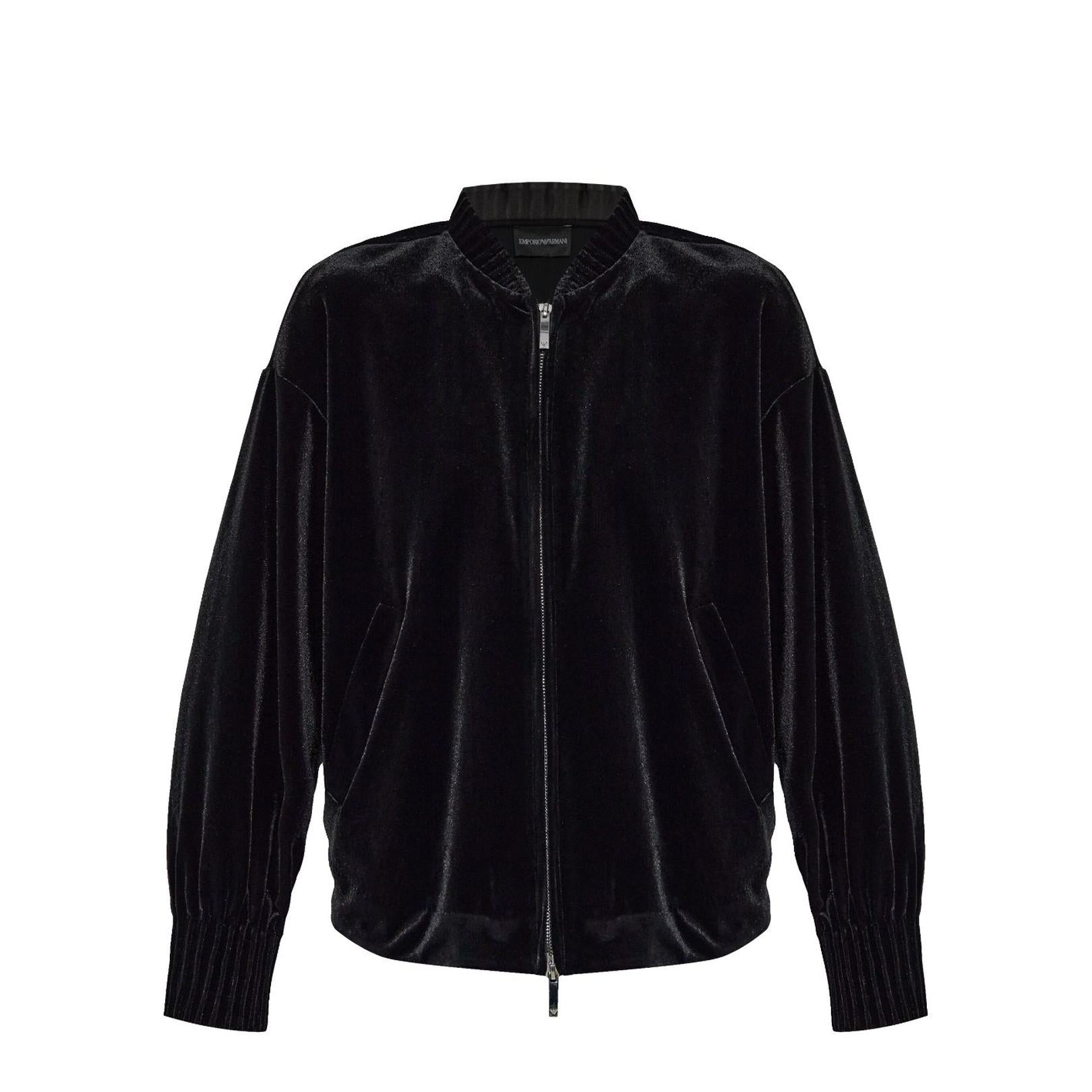 Emporio Armani Coats Black