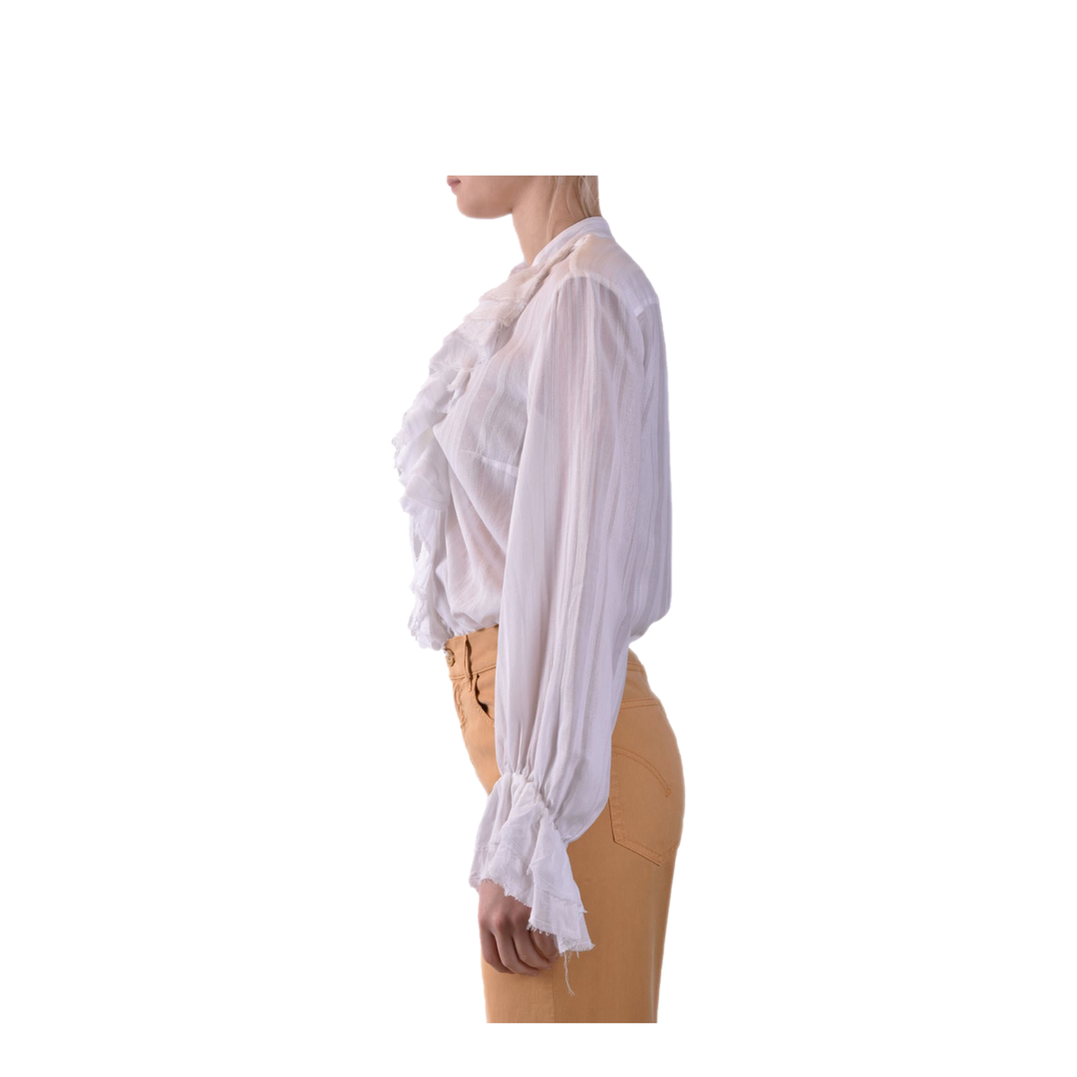 MAYFEYR - DONDUP - White Shirt - DC300EF0137DPTT000
