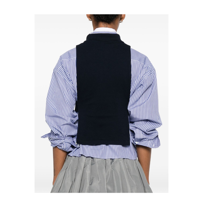 MAYFEYR - Miu Miu - Top Navy - MJT73814RWF0008