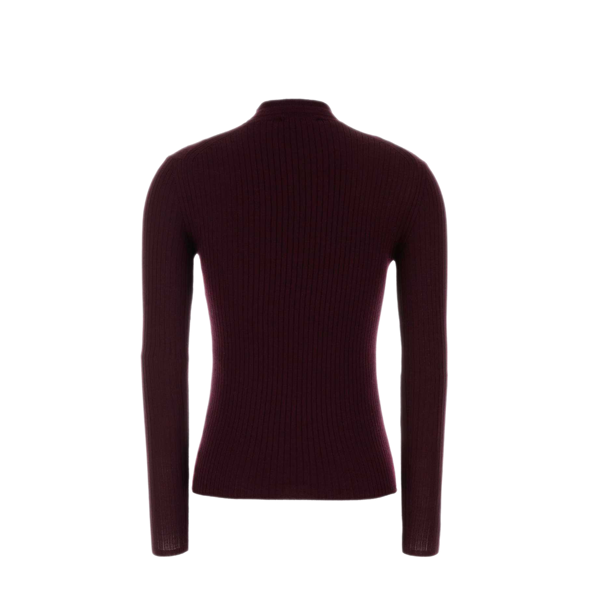 MAYFEYR - Jil Sander - Burgundy Wool Blend Sweater - J03GP0213J14885603