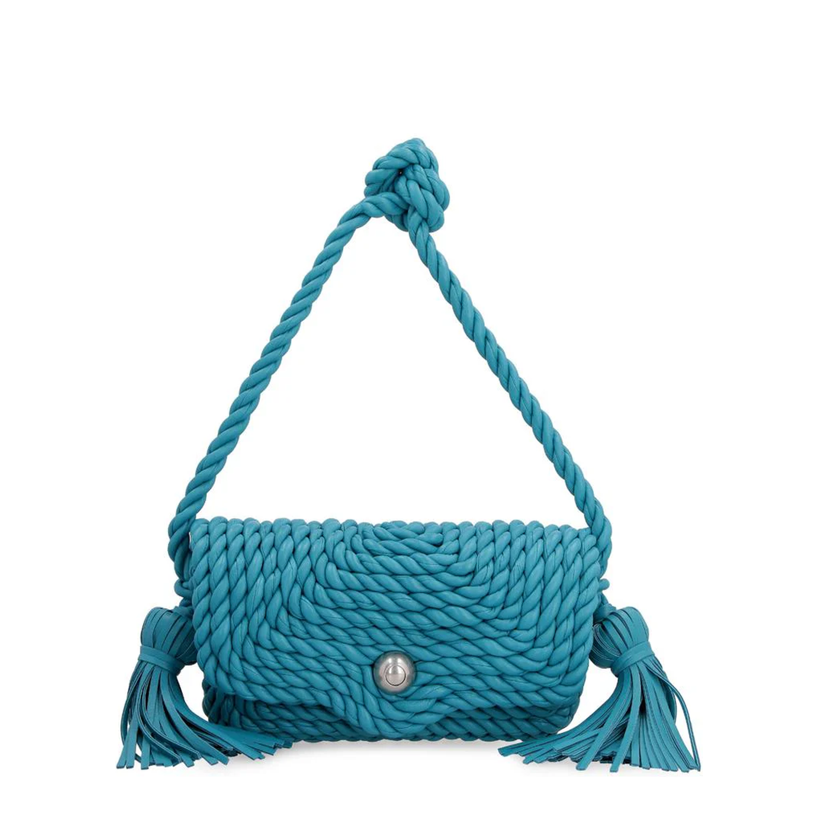 Torchon Leather Handbags - Blue
