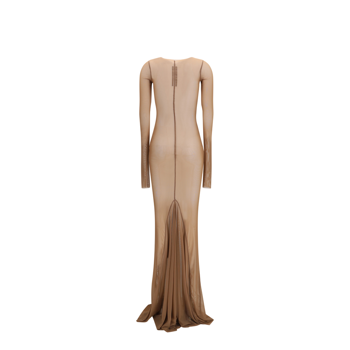 MAYFEYR - Rick Owens - Long Transparent Tulle Dress - RO01F6589TUS44