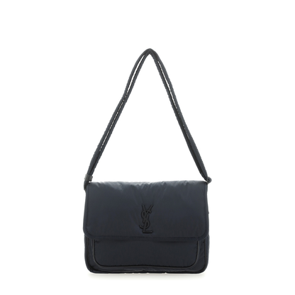 Niki Econyl® regenerated nylon Shoulder Bags - Blue