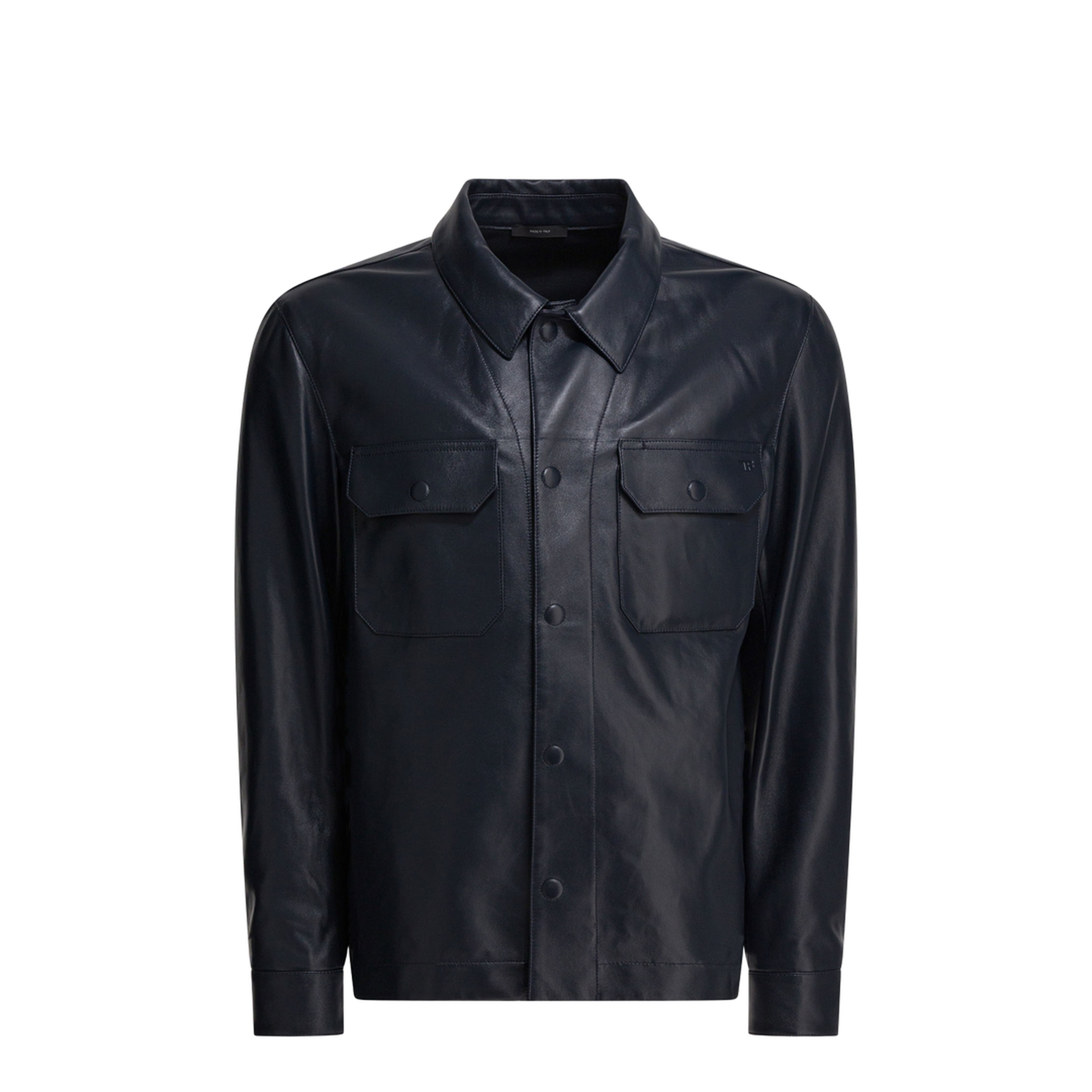 MAYFEYR - Tom Ford - Leather Overshirt Jacket - LJS018LMN035UCC