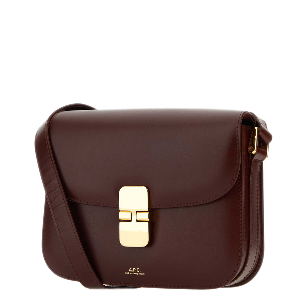 Grace Small Calfskin Crossbody - Vino