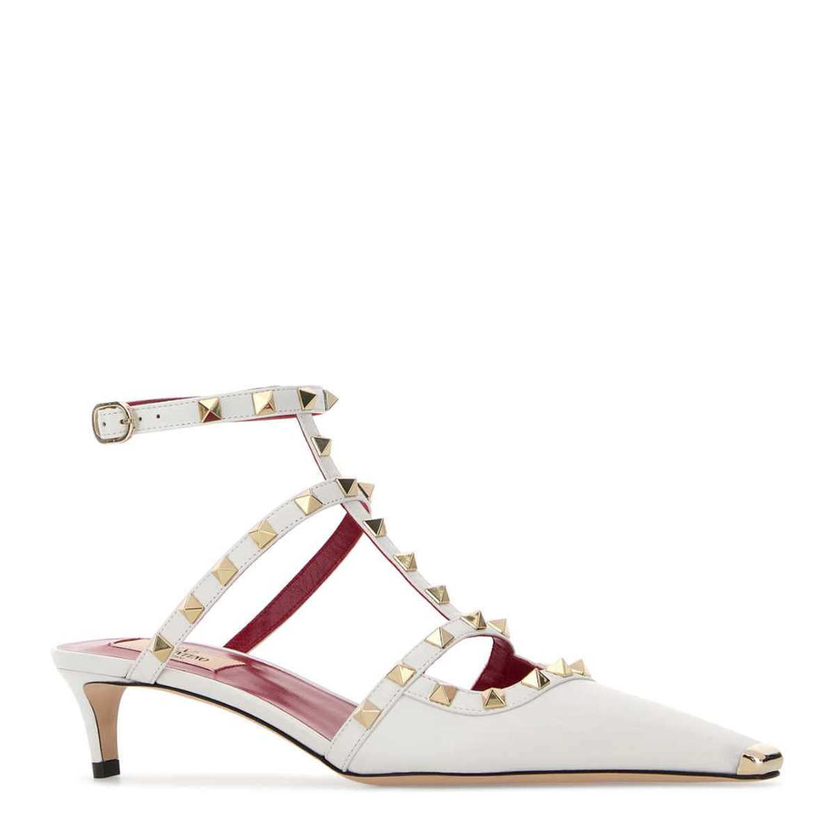 MAYFEYR - Valentino - Ankle Strap Rockstud Pumps - 9W2S0PV0WZD0BO