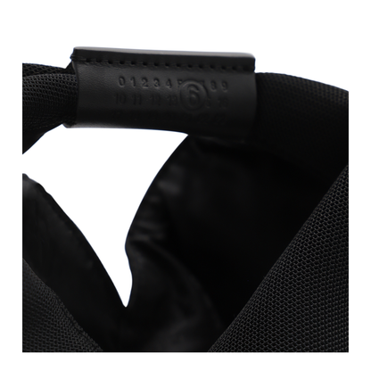 Black Mesh Crossbody Shoulder Bag