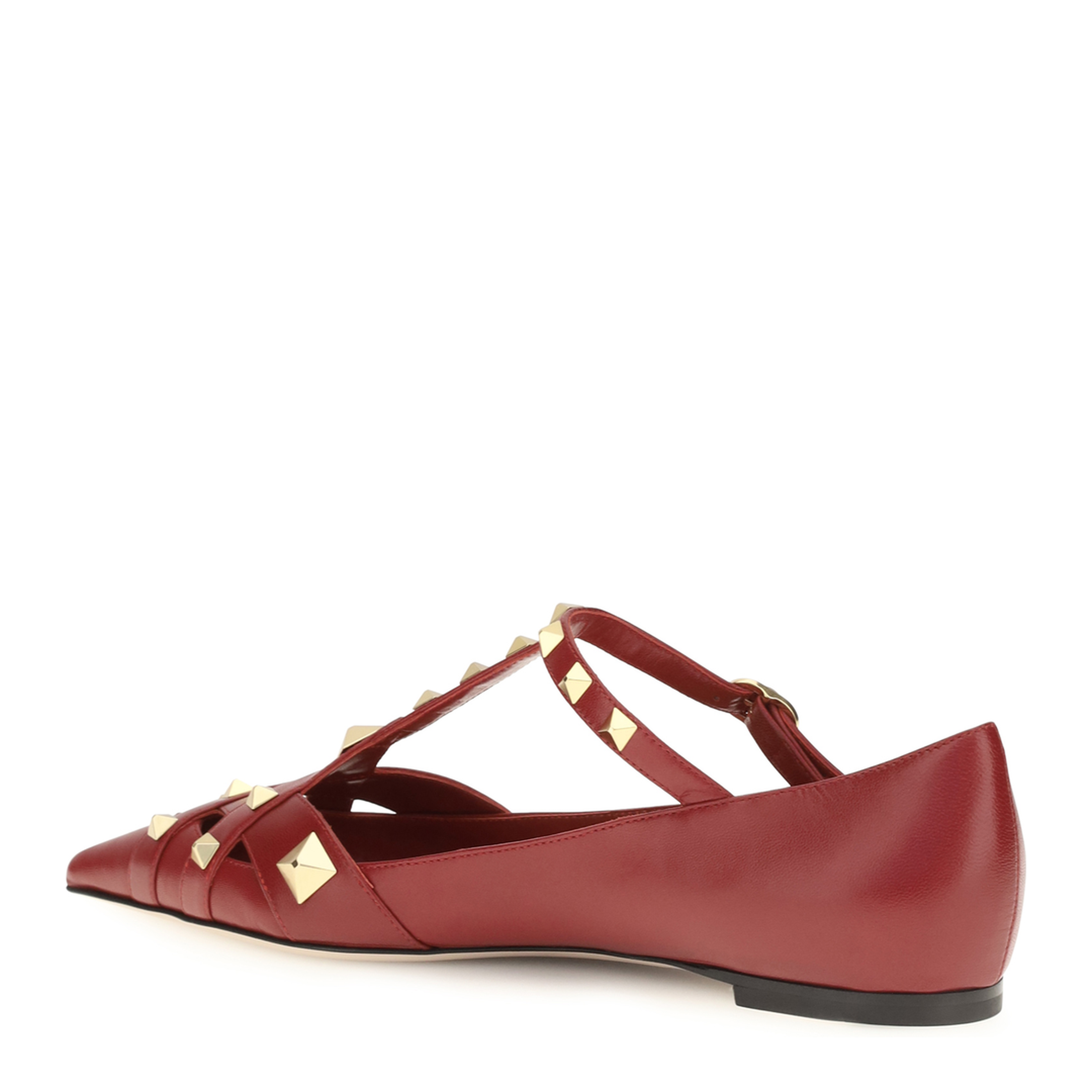 MAYFEYR - Valentino - Studdy Ballerinas In Kidskin - 9W2S0PQ9JYWBGN