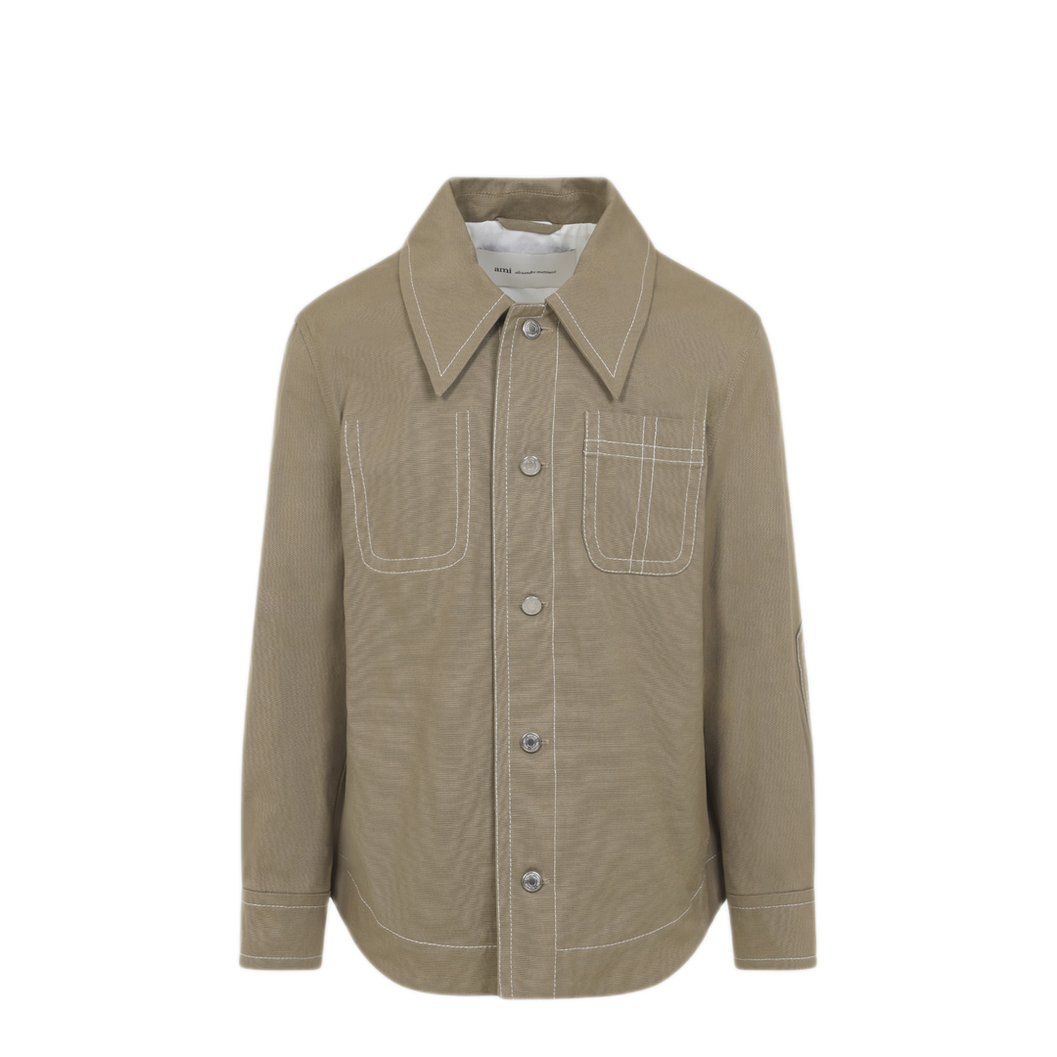 Ami Paris Worker Buttoned Jacket – MAYFEYR