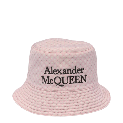 Reversible Bucket Hat with Embroidered Logo