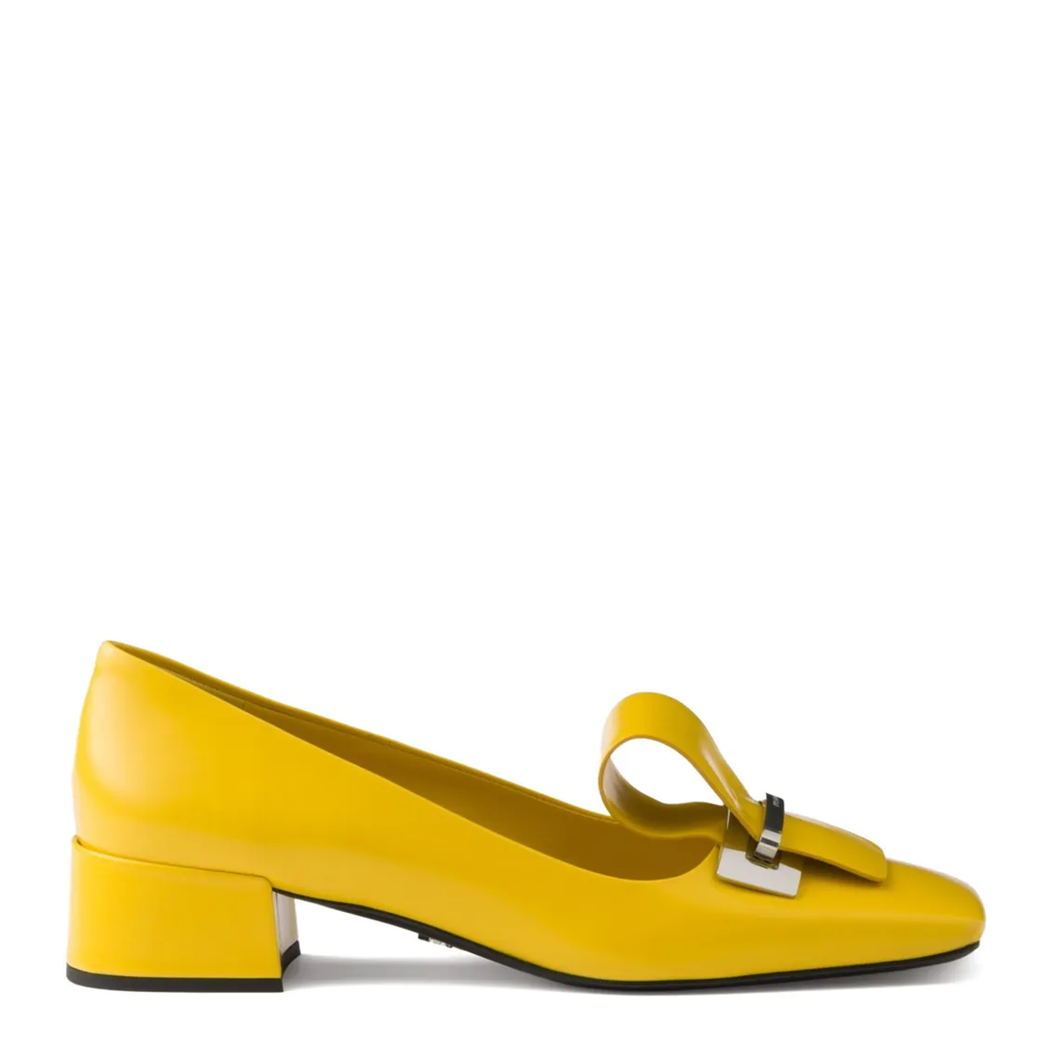 MAYFEYR - Prada - 35Mm Brushed-Leather Pumps - 1I963NFD035055F0377