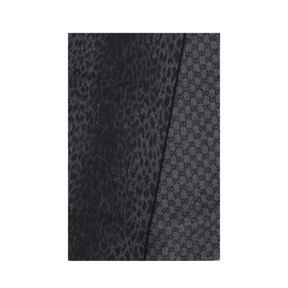 MAYFEYR - Gucci - Leopard Print Wool Scarf With Monogram - A005HK3G2001360