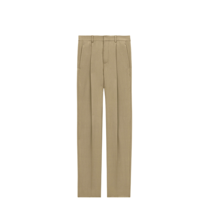 MAYFEYR -  - Wool Gabardine High-Waisted Carrot Trousers - 821899Y405W