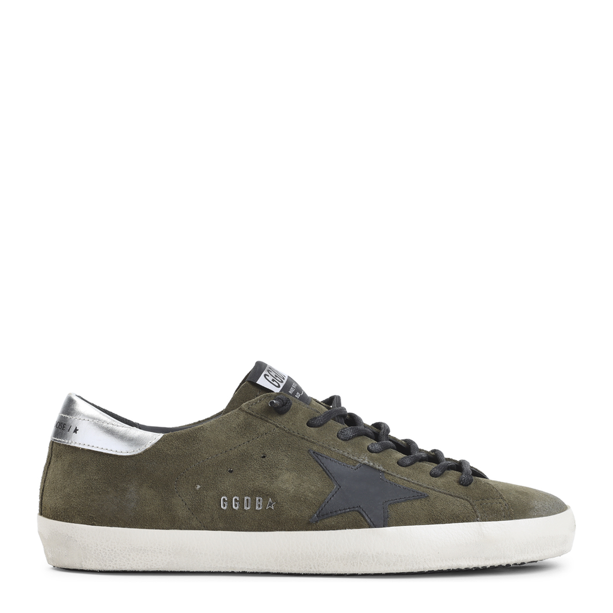 MAYFEYR - Golden Goose - Dark Green Black Silver Superstar Sneakers - GMF00101F00869736102