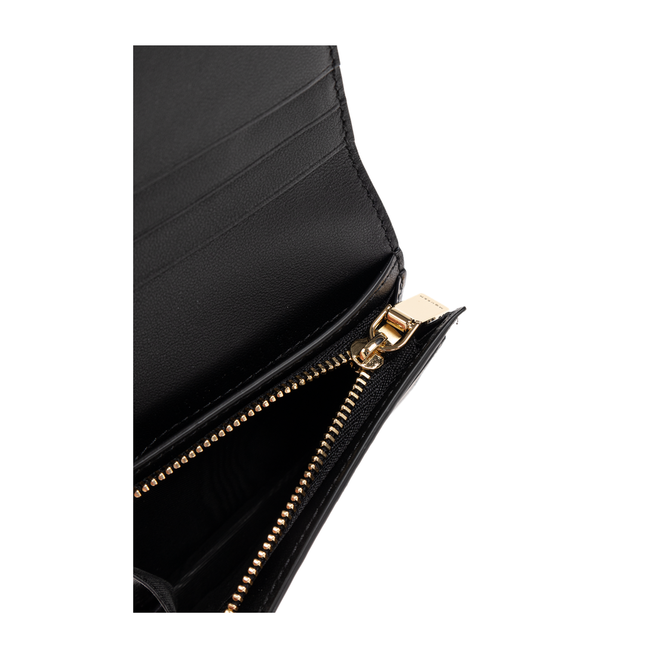 Leather Wallet with Printed Logo