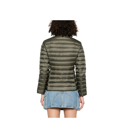 Olive Green Igelle Short Down Jacket