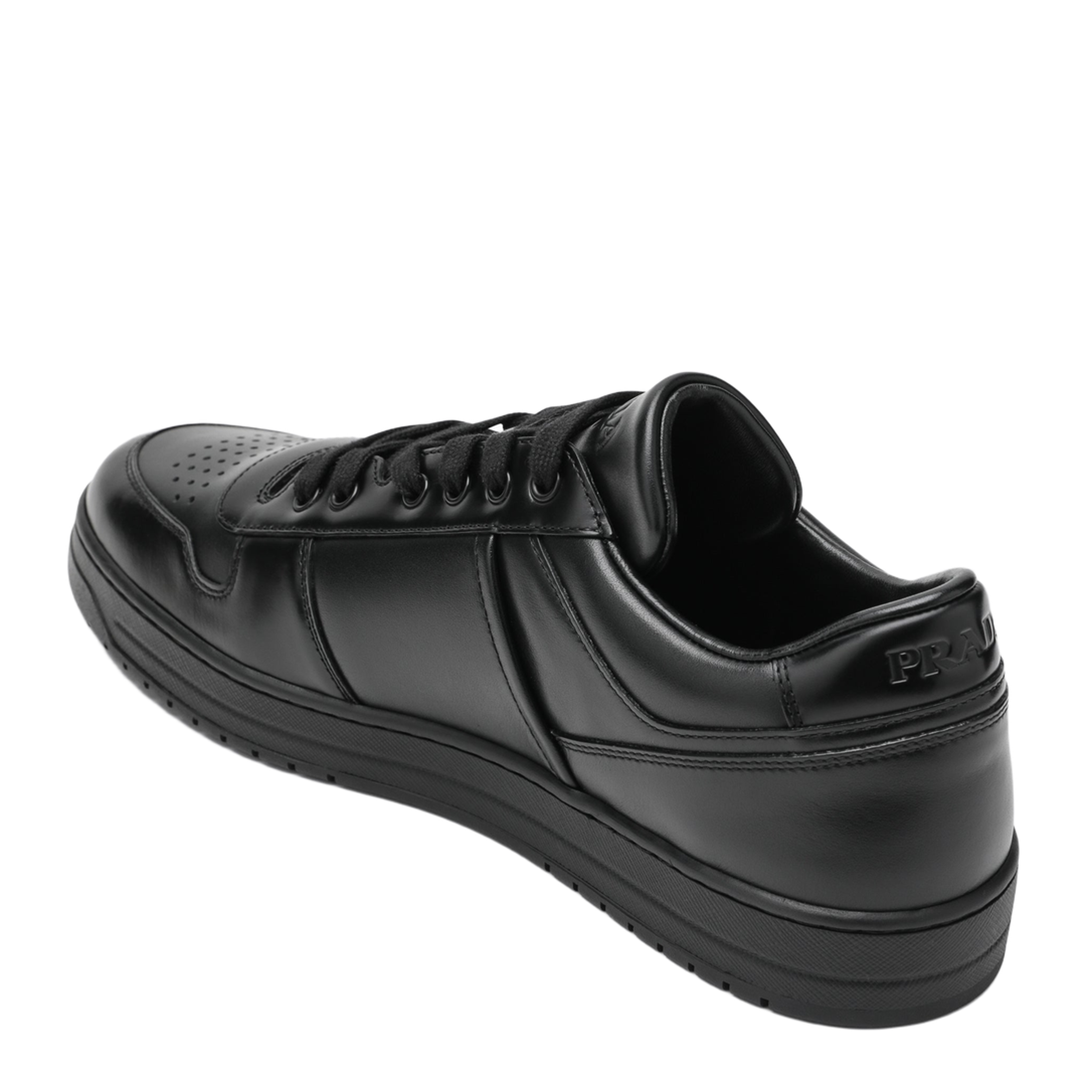 MAYFEYR - Prada - Black Downtown Leather Sneakers - 2EE364D0033LJ6F0002
